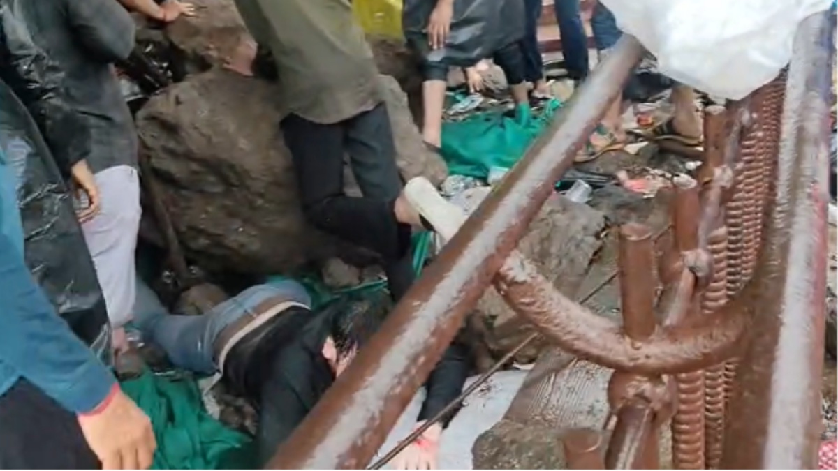 Pavagadh Rockfall Accident 1