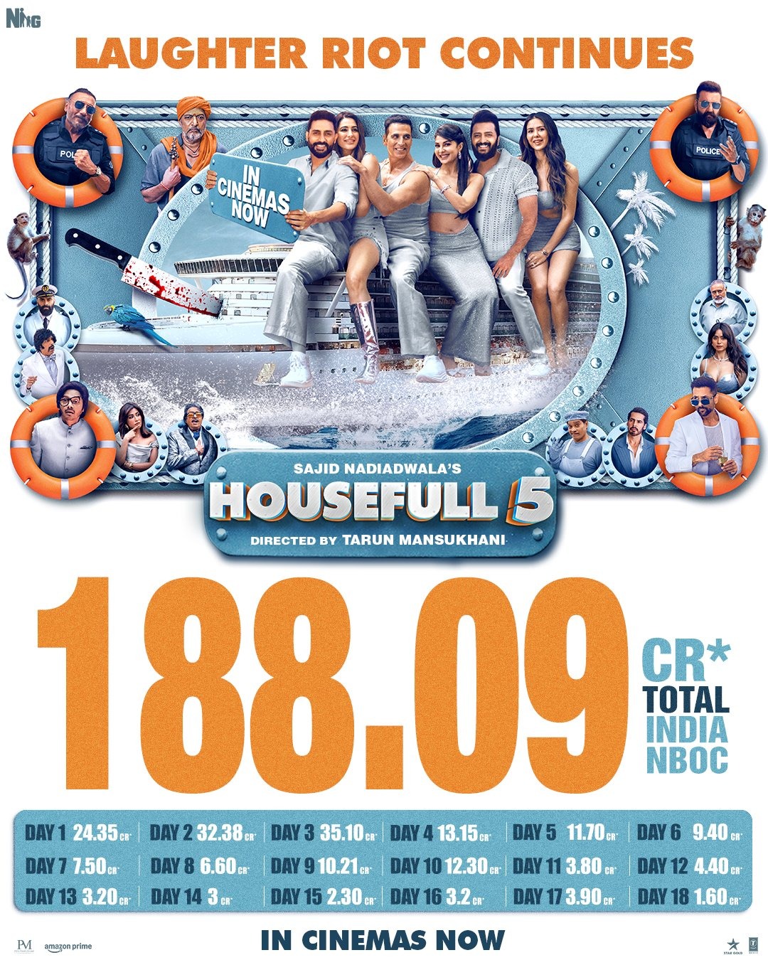 HOUSEFULL 5 COLLECTION TOTAL