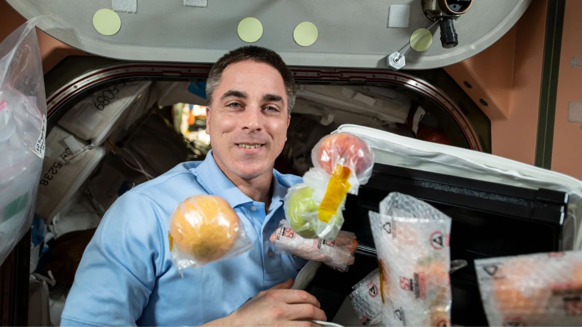 food in space