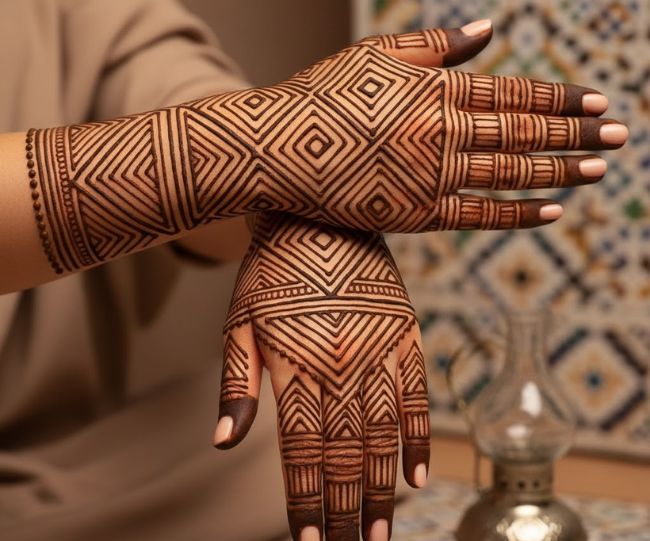 Ahoi Ashtami Mehndi Design