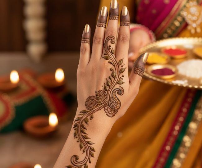 Ahoi Ashtami special mehndi
