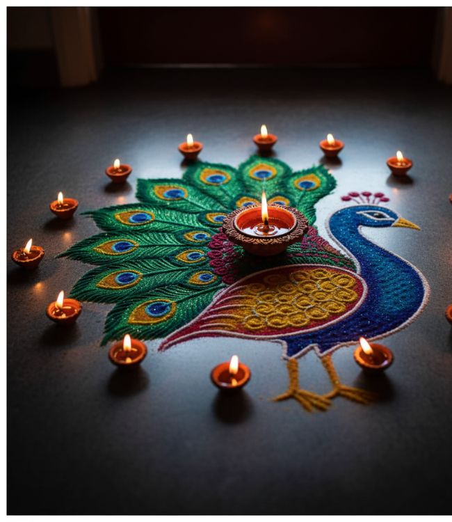 Diwali Rangoli (10)
