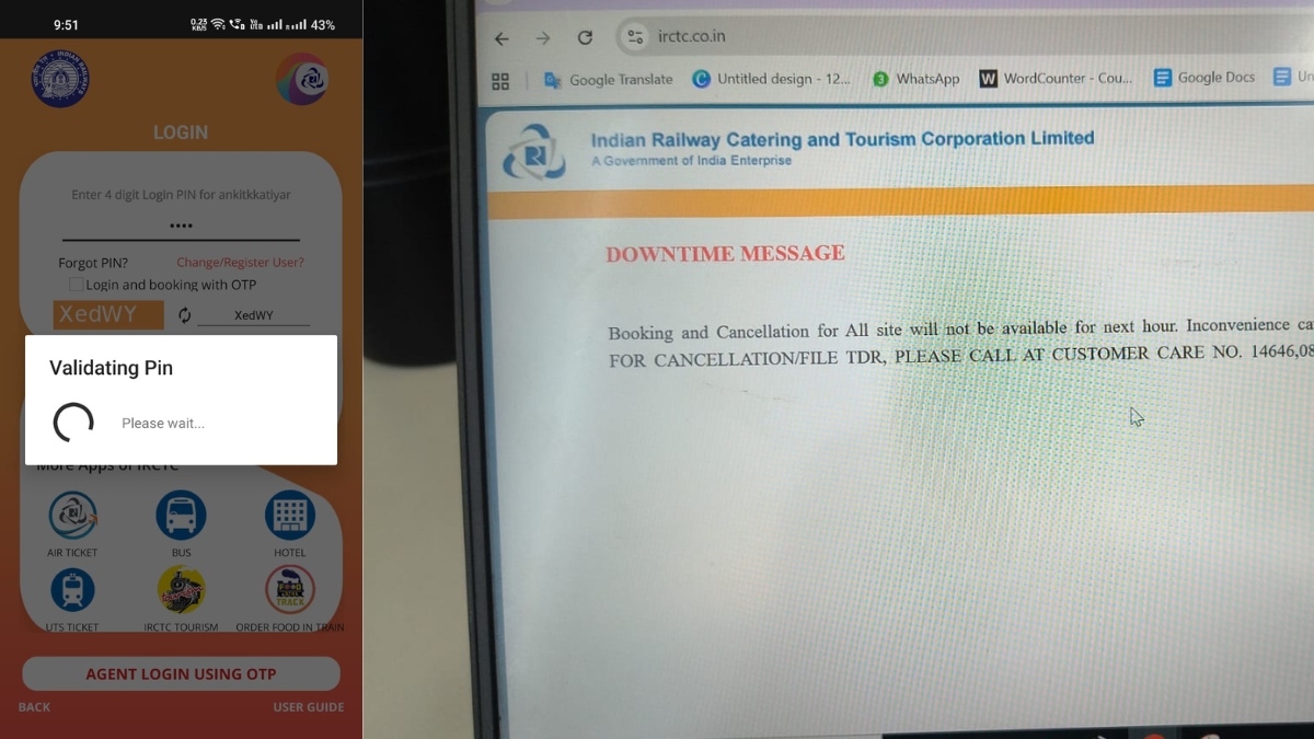 IRCTC Website App