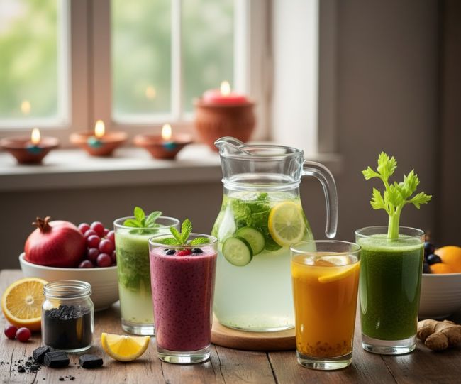 5 Detox Drinks After Diwali