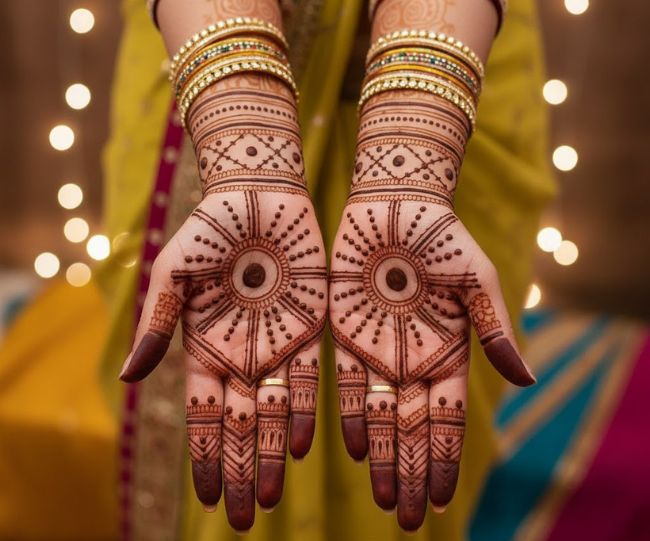 Bhai Dooj Henna Designs