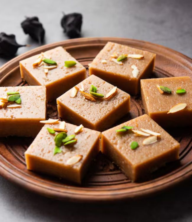Peanut Barfi