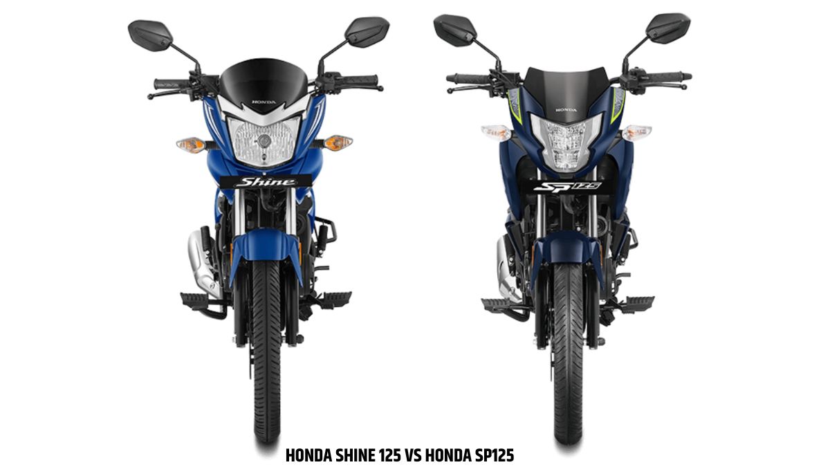 Honda Shine 125 vs SP125 Honda Shine 125 vs Honda SP125