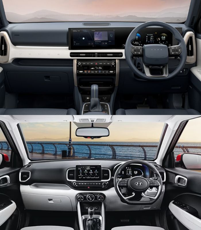 Hyundai Venue New vs Old (2)