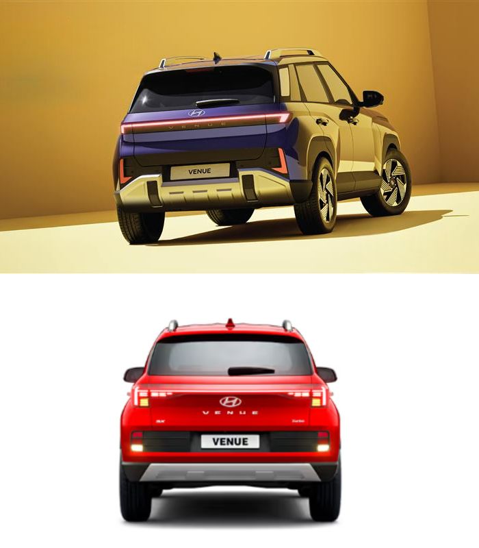 Hyundai Venue New vs Old (6)