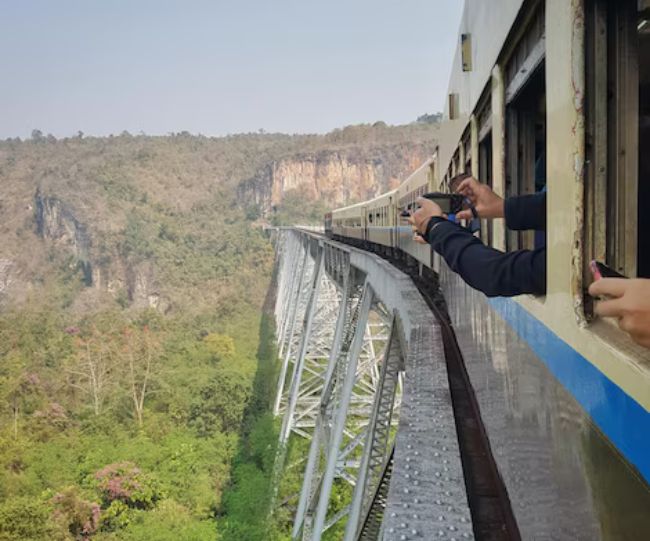 Trains Slow Down Before Bridges