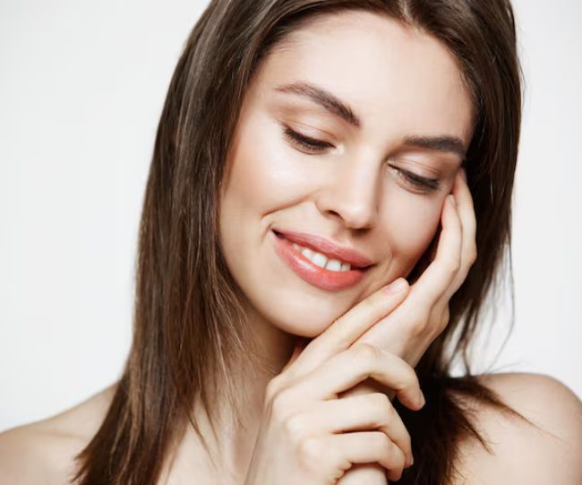 glowing skin
