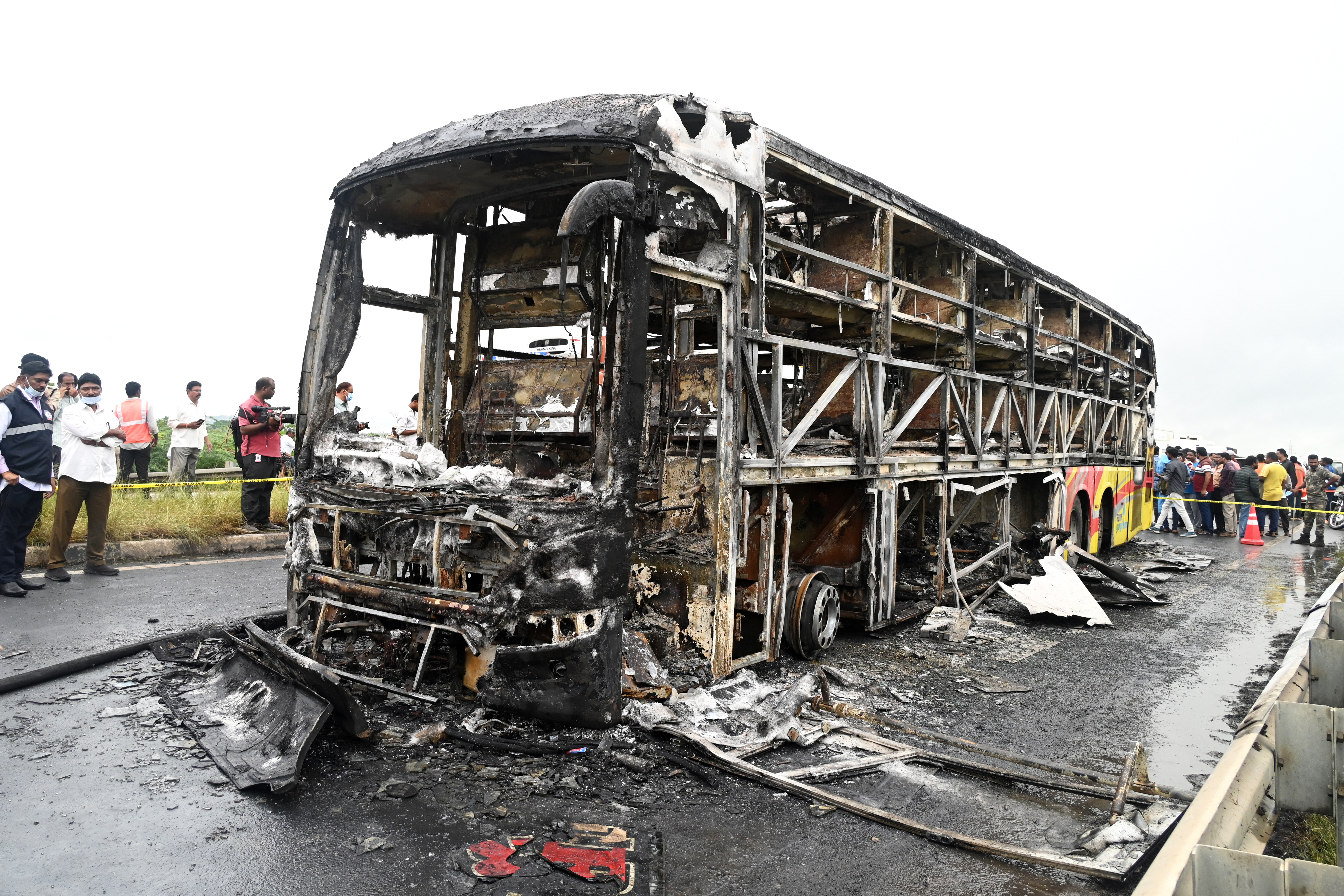 Kurnool Bus Fire News