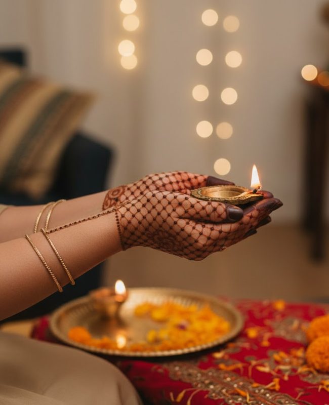 chhath mehendi