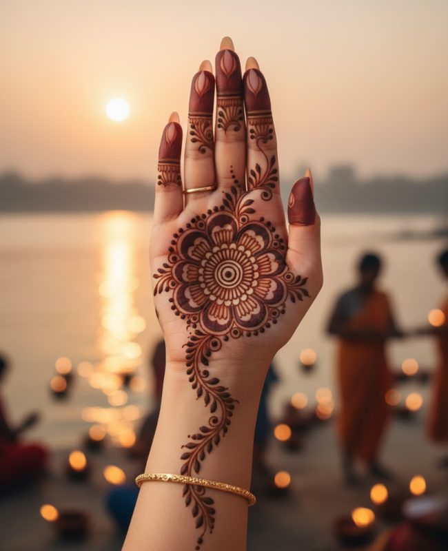 chhath mehndi