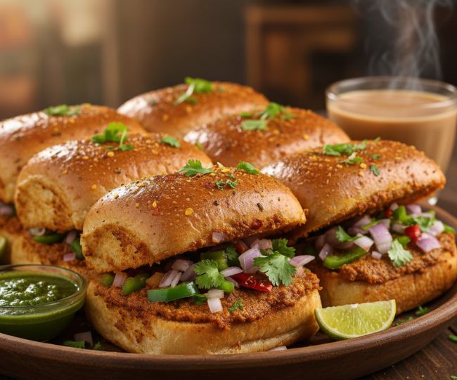 Masala Pav Recipe