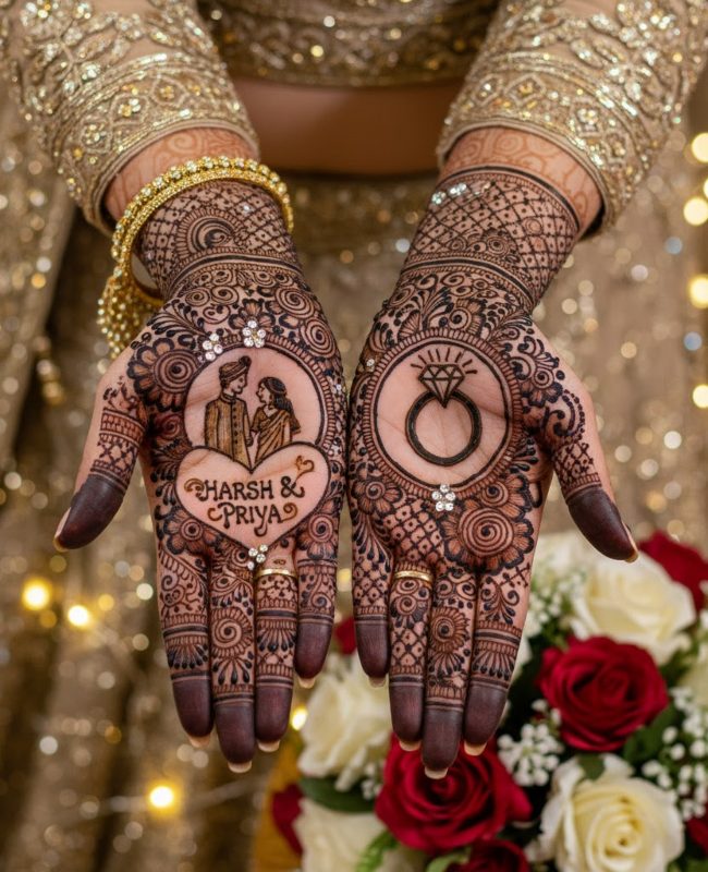 engagement mehendi