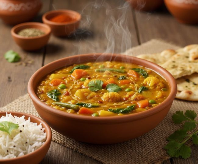 mix vegetable dal