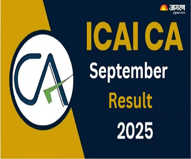 ICAI CA Result SEP