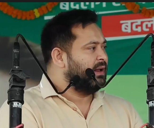 Tejaswi yadav darbhanga rally