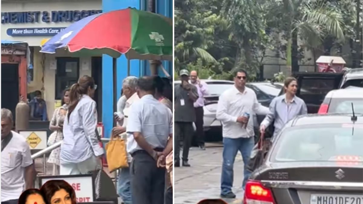 shilpa shetty mother in hospital  (1)