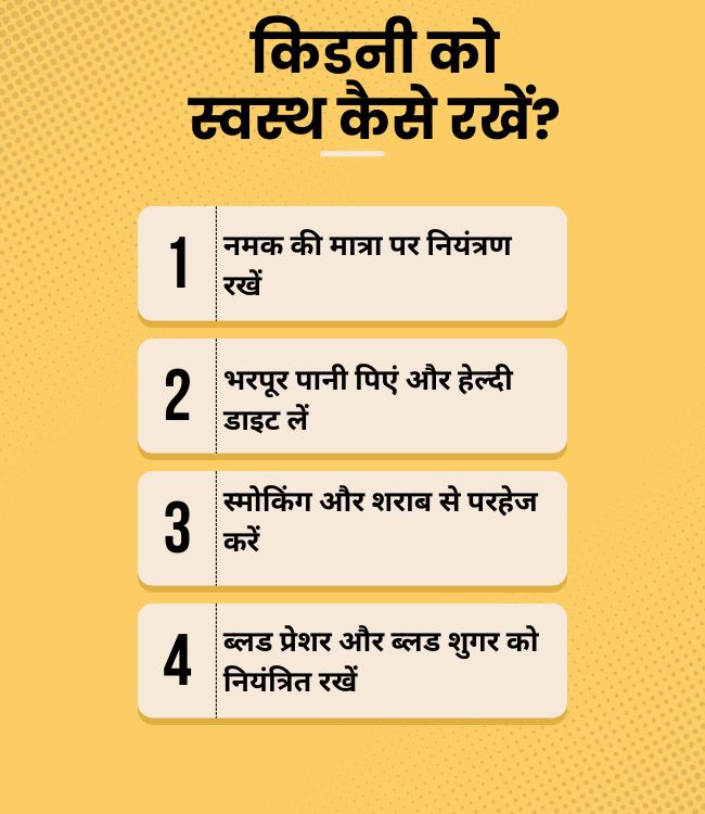 Healthy Kidney Habits