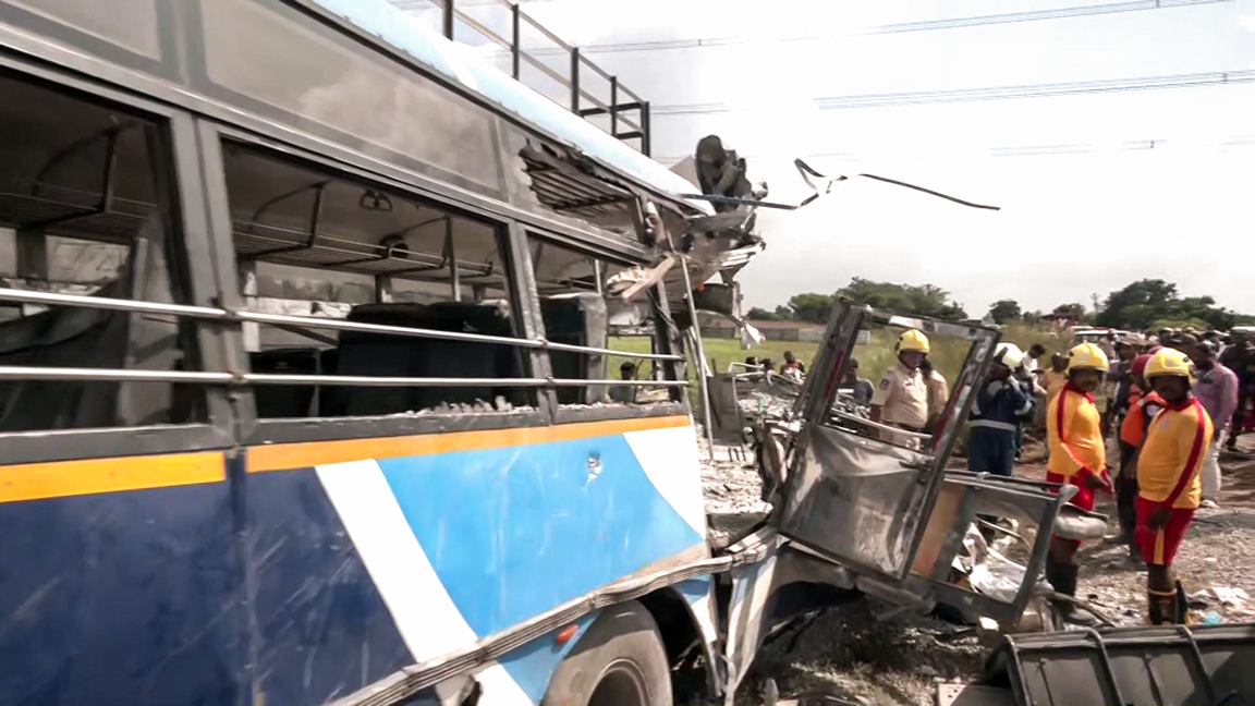 Bus Accident Rangareddy