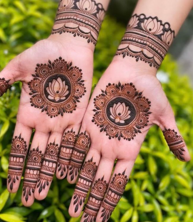 Navratri Mehndi Design (4)