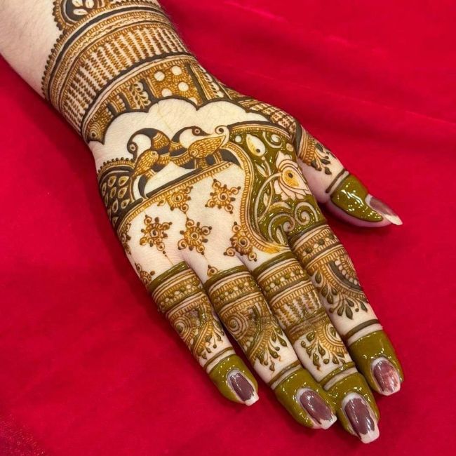 karva chauth mehndi design (3)