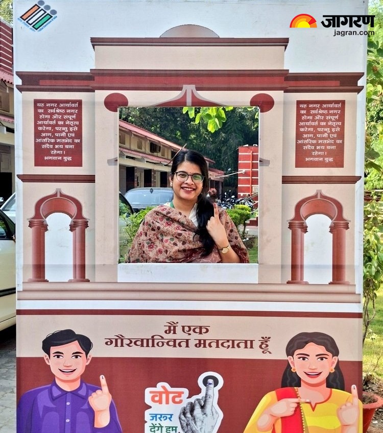 Bihar Phase one voting selfie