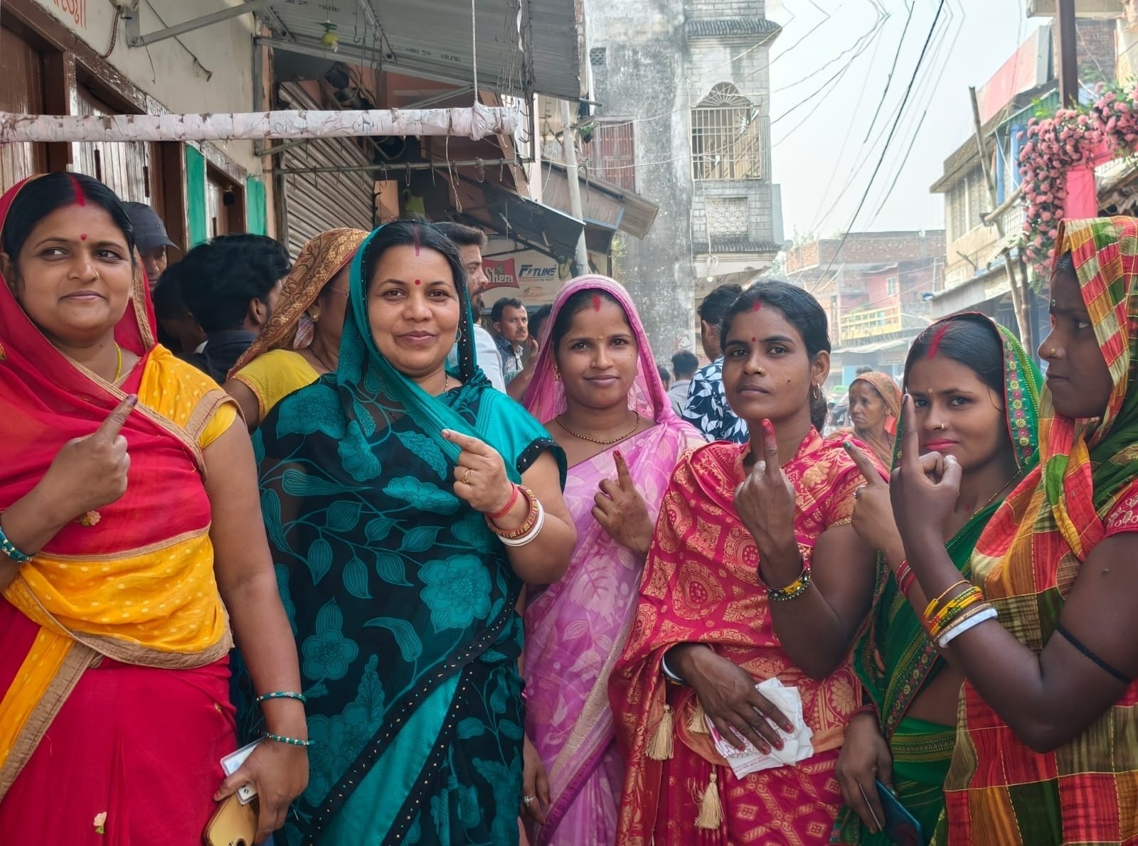 Bihar Vidhan chunav polling 6