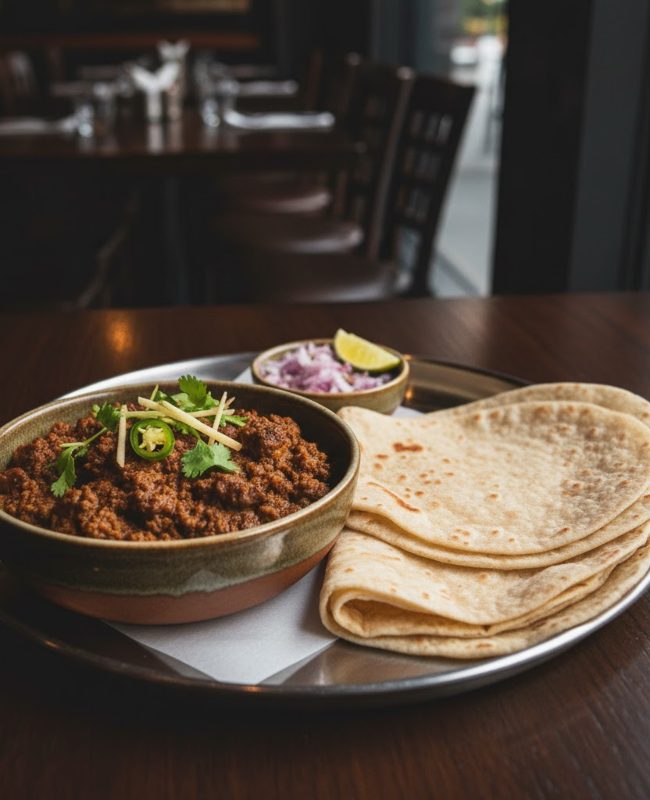 keema roti