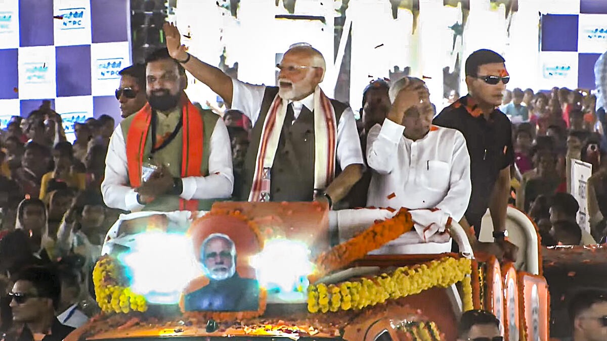 Modi road show