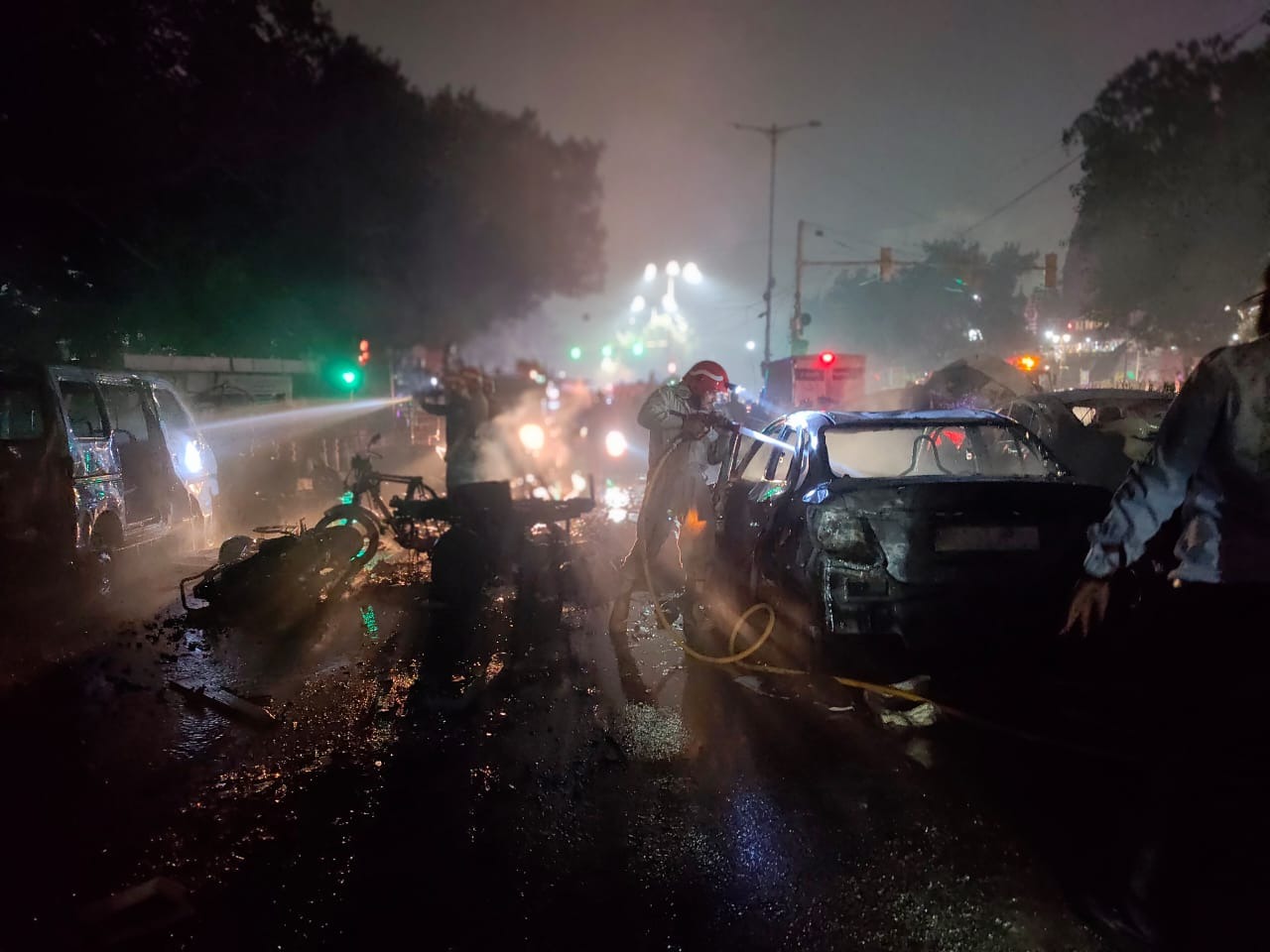 Red fort blast Jagran inside delhi