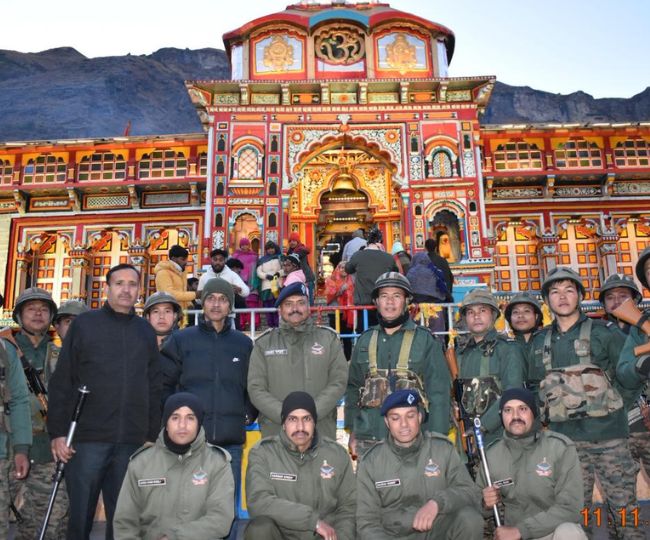 Army in badrinath
