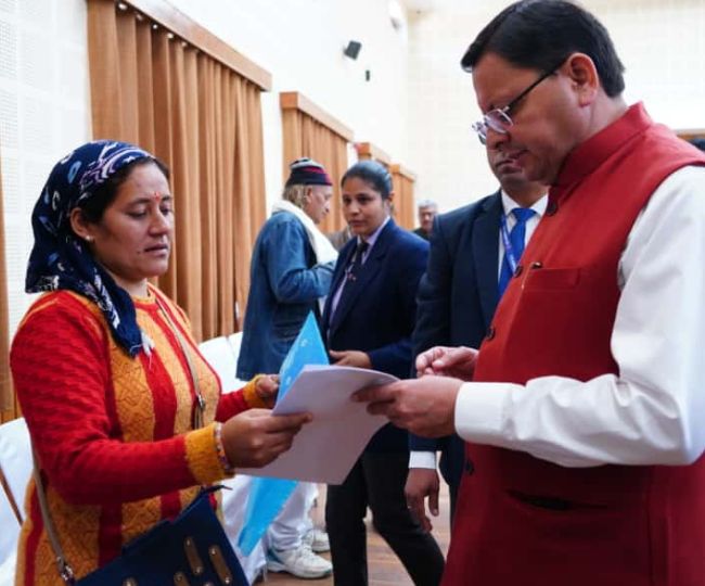 CM pushkar singh dhami