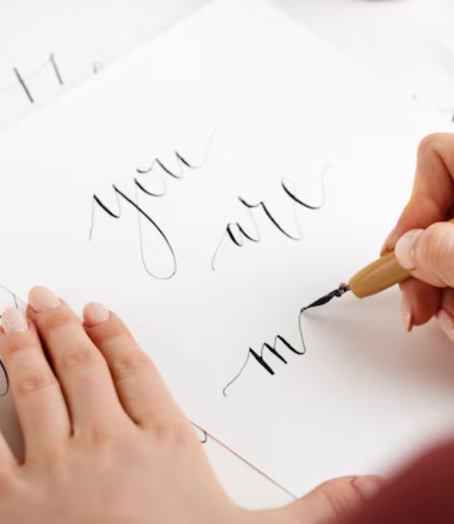 cursive writing