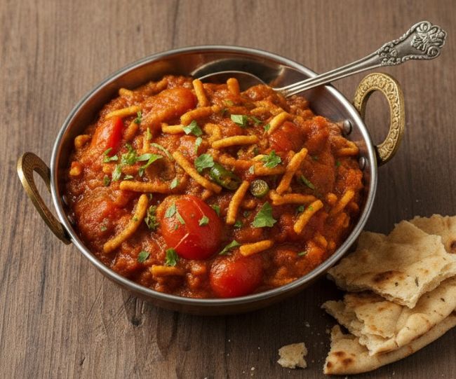 Sev Tamatar Sabzi Recipe