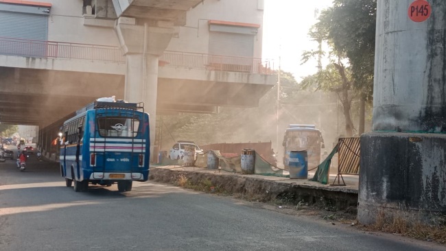 metro KV station work 215