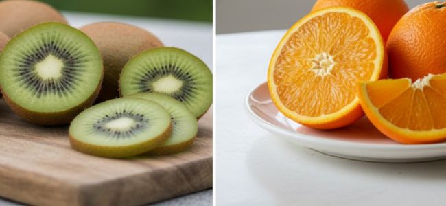 Kiwi vs Orange
