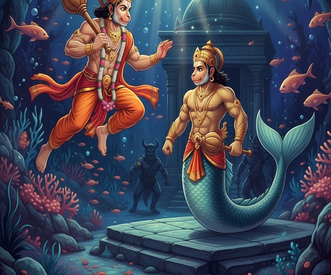 hanuman ji ke putra ki janam katha 1