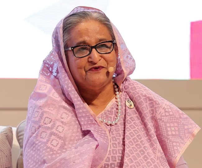 Jamdani Saree Sheikh Hasina
