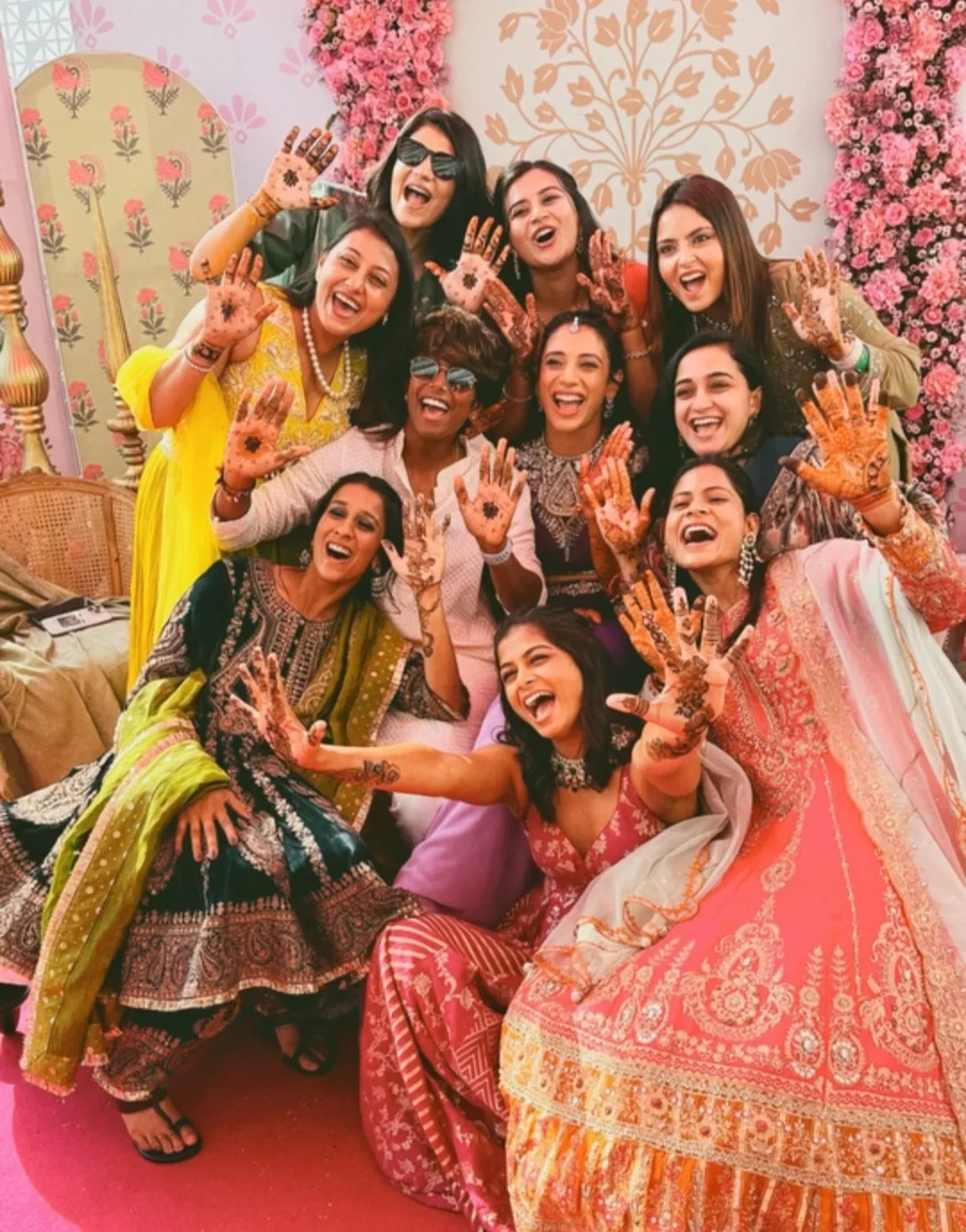 mandhana haldi ceremony