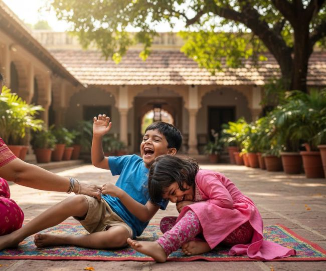 Tickling kids side effects