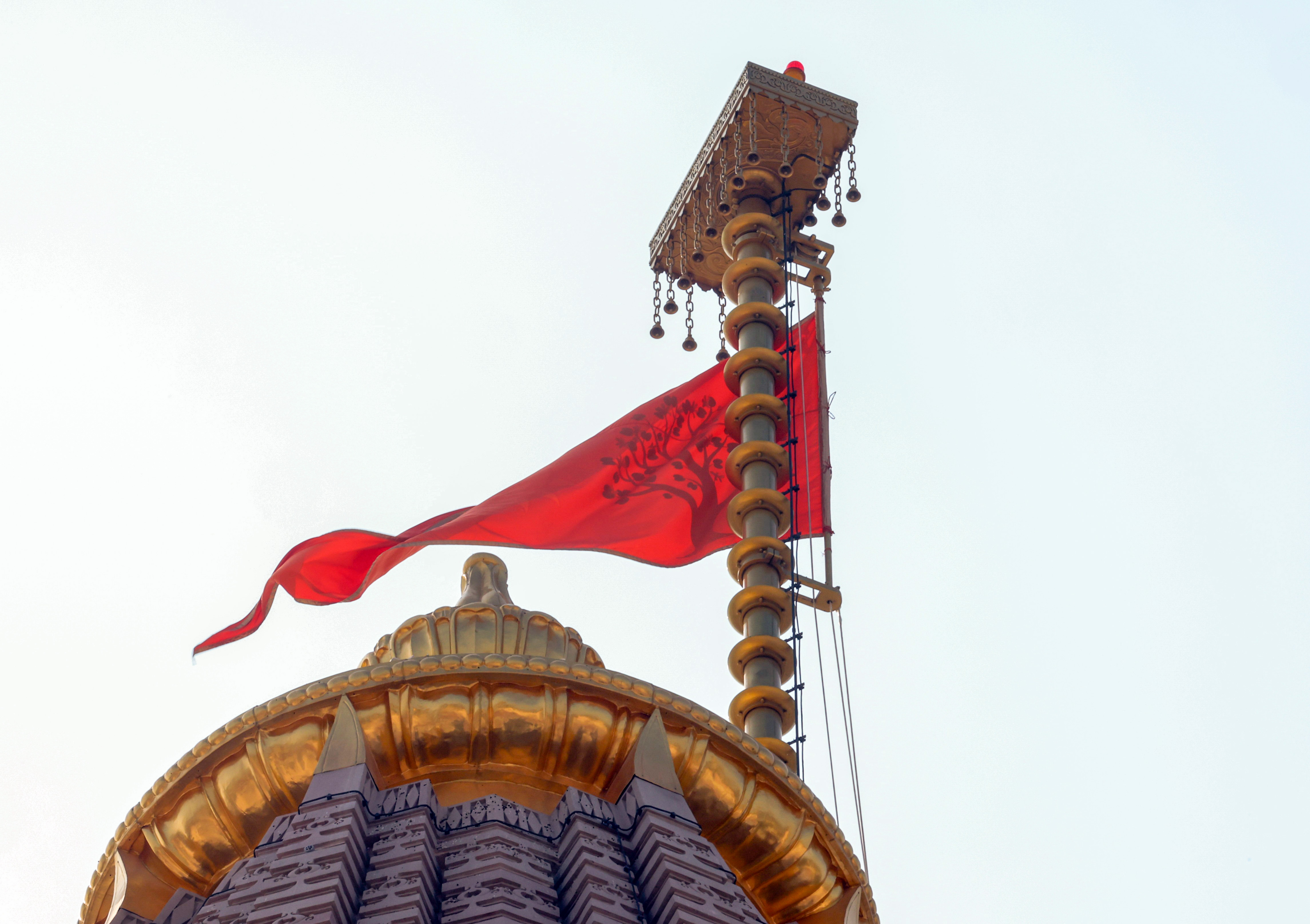 ram mandir hoisting