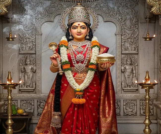 Annapurna mata k bhog