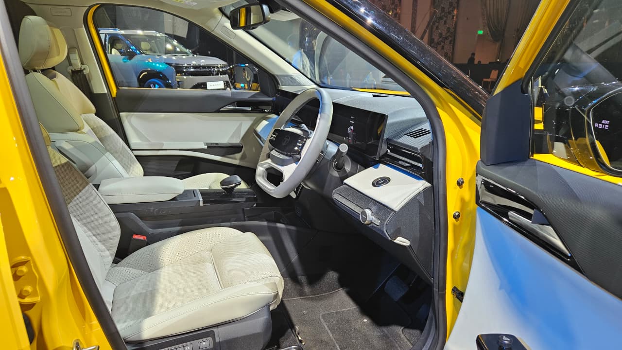 Tata Sierra Tata Sierra driving seat