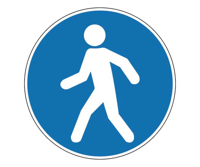PEDESTRIANS ONLY