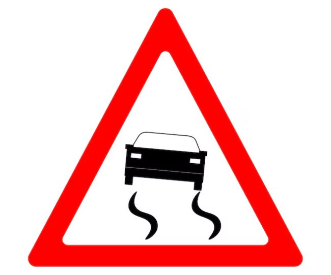 SLIPPERY ROAD