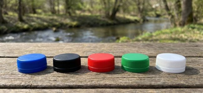 Water bottle cap color meaning