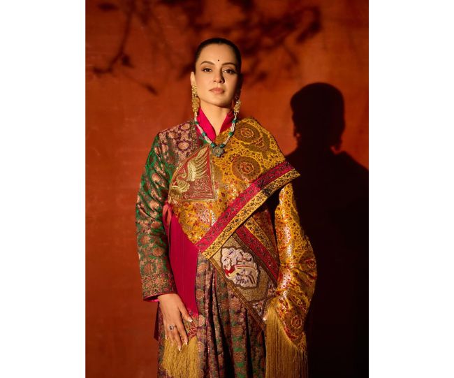 Goncha Inspired Banarasi Outfit